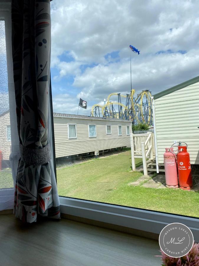 Coral Beach - Row 73 Van 2, Central Heating, Wifi, Bed Linen - Meadow Lakes Caravan & Lodge Hire Ingoldmells Eksteriør billede